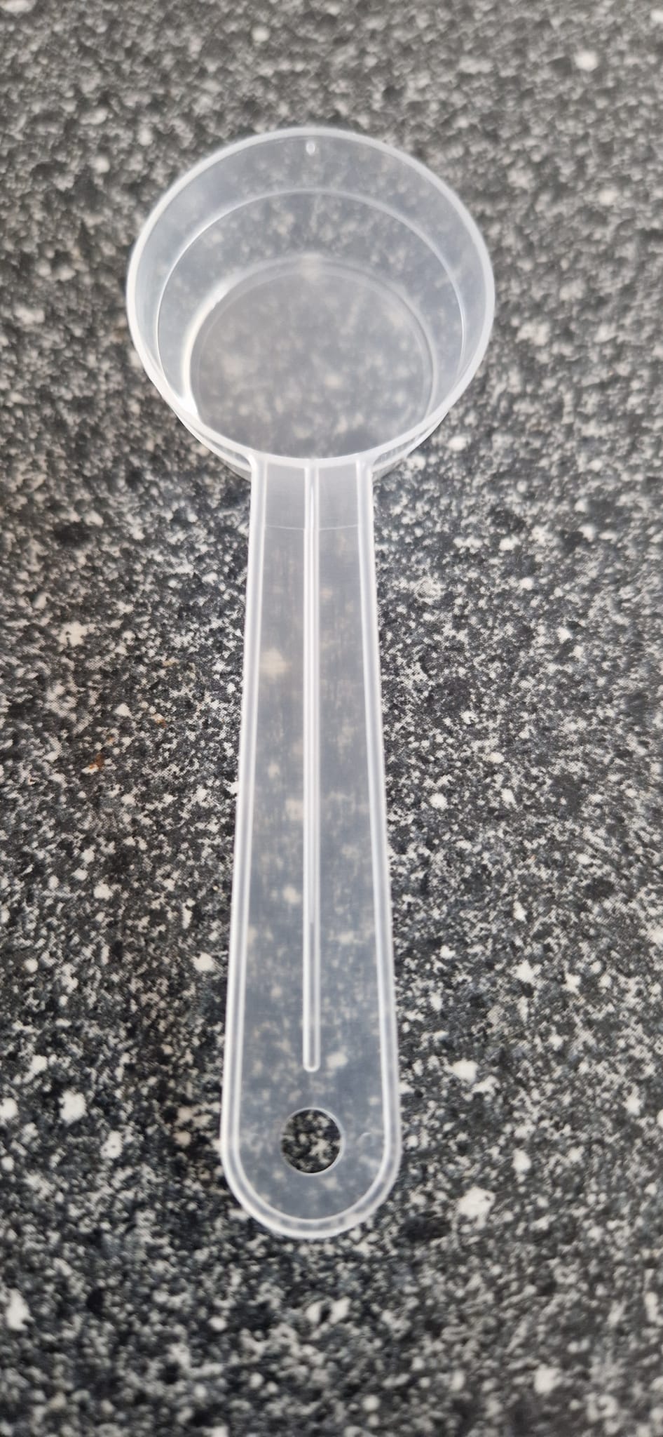 Plastová odměrka/naberačka 30ml, transparant, 100ks