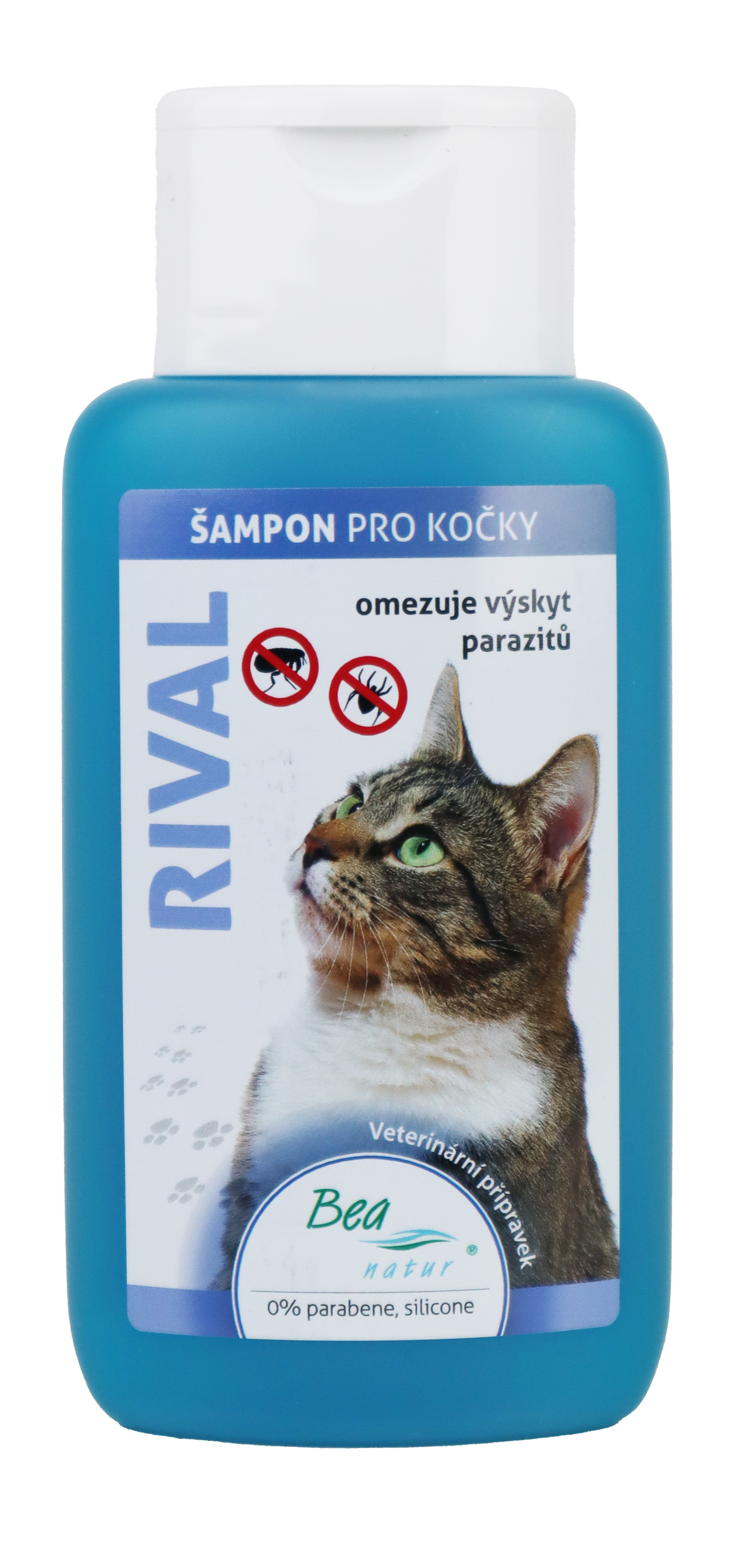 Šampon Bea antiparazitární Rival kočka 220ml !!! EXPIRACE 12.12.2026 !!! 