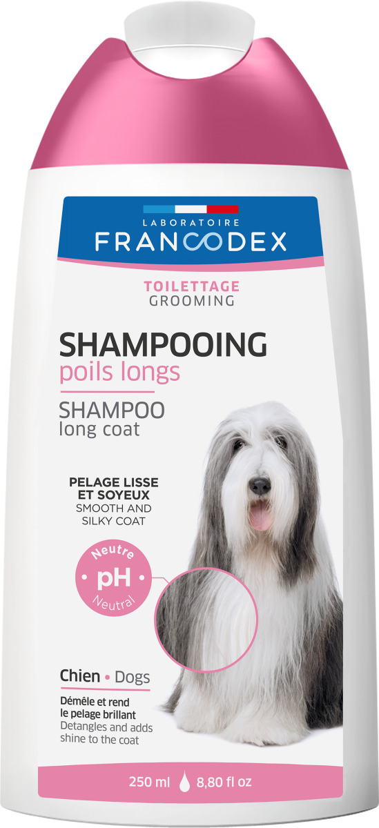 Francodex Šampon dlouhá srst pes 250ml !!! EXPIRACE 12.1.2027 !!!