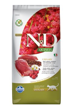 N&D GF Quinoa CAT Urinary Duck & Cranberry 5kg