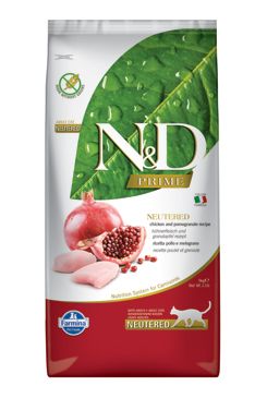 N&D PRIME CAT Neutered Chicken&Pomegranate 5kg