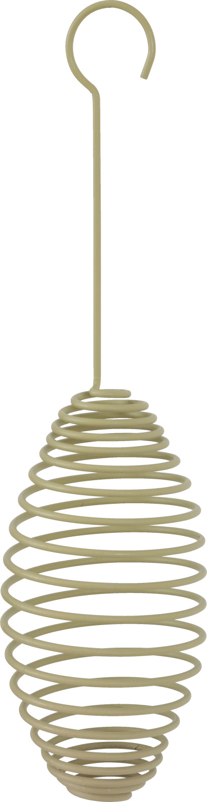 Krmítko venk.SPIRAL na loj.koule kov zelená 15cm Zolux