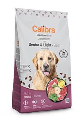Calibra Dog Premium Line Senior&Light Beef 12kg+DÁREK Pivovaské kvasnice 250g Natureca®