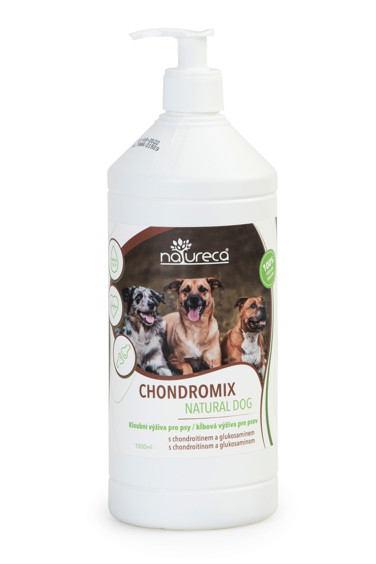 Chondromix Natural Dog 1000ml, kloubní výživa /v nabídce 2x500ml za cenu 1L/