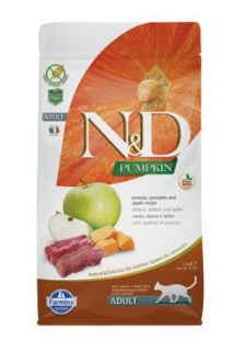 N&D GF Pumpkin CAT Venison & Apple 5kg