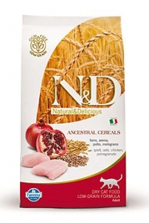 N&D LG CAT Adult Chicken & Pomegranate 1,5kg
