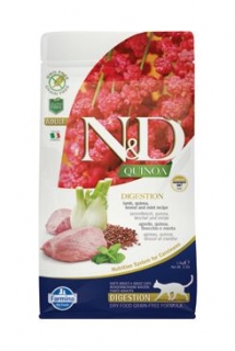 N&D GF Quinoa CAT Digestion Lamb & Fennel 1,5kg