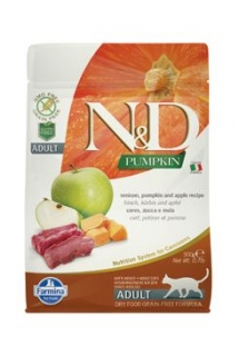 N&D GF Pumpkin CAT Venison & Apple 300g