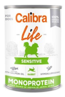 Calibra Dog Life  konz.Sensitive Rabbit 400g