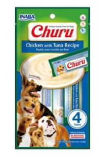 Churu Dog Chicken with Tuna 4x14g !!! AKCE DO VYPRODÁNÍ ZÁSOB !!!